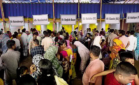The rush at the Malda Tribunal.