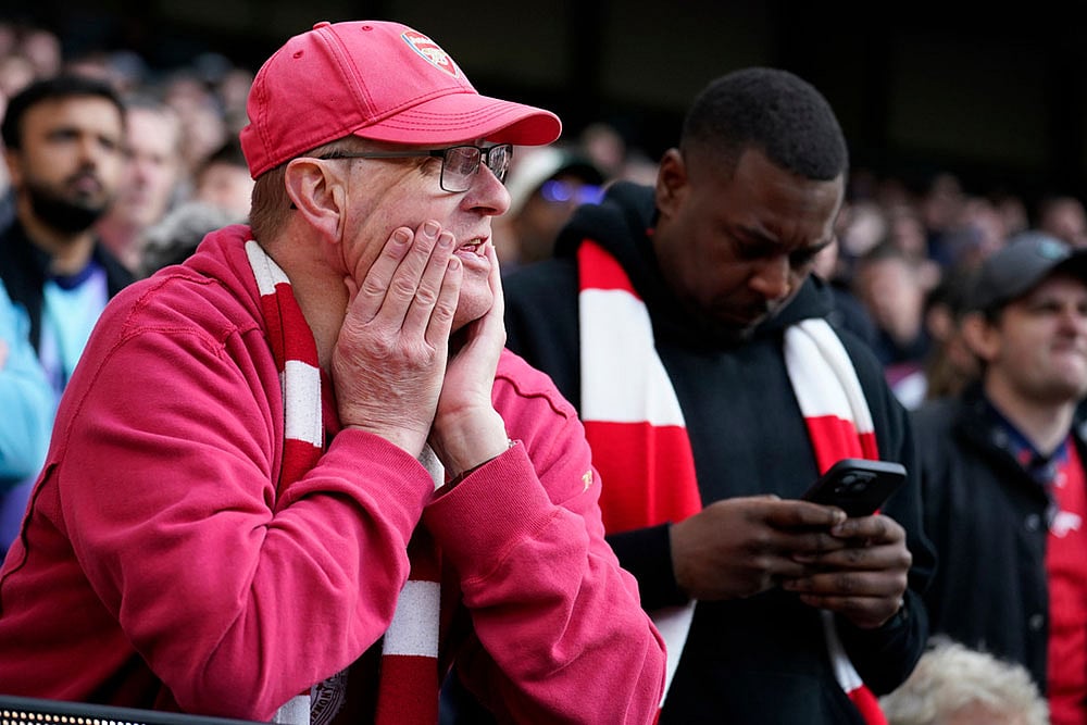 English Premier League Soccer Match: Manchester City vs Arsenal