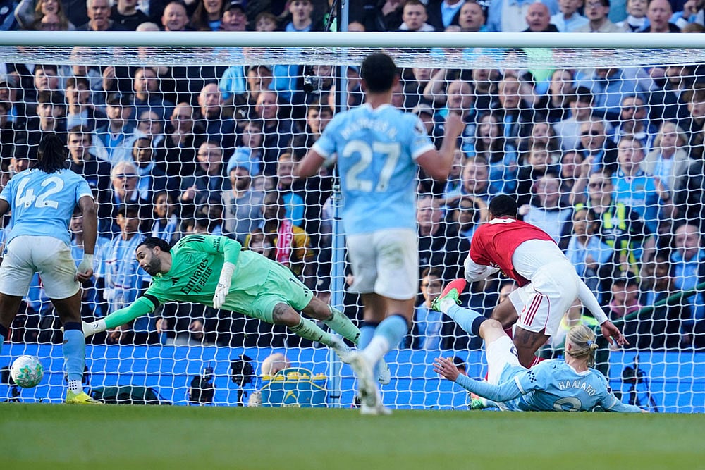 Britain Premier League Soccer: Manchester City vs Arsenal