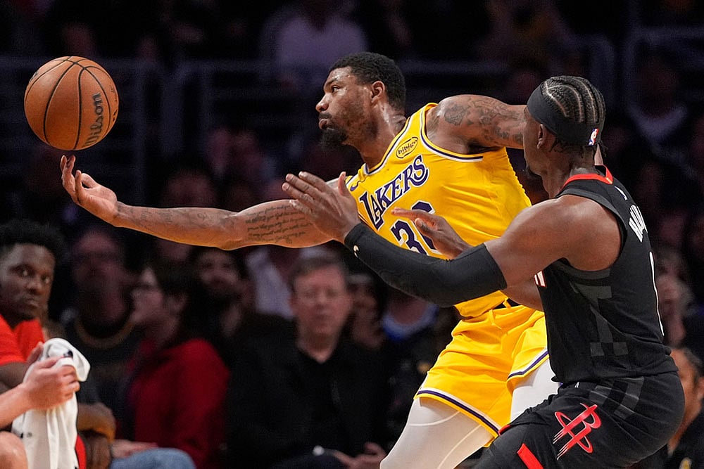 NBA: Houston Rockets vs Los Angeles Lakers