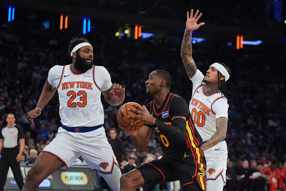Basketball: Atlanta Hawks vs New York Knicks
