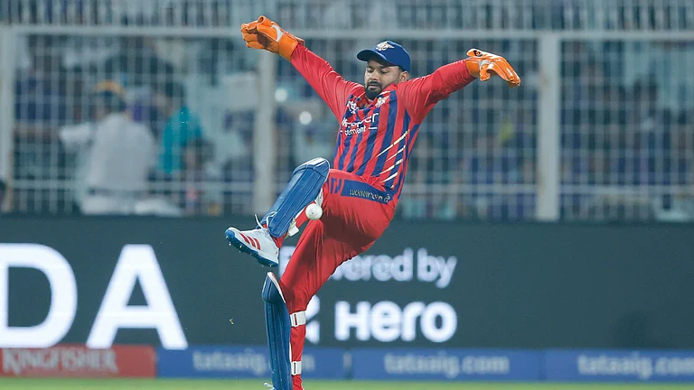 Rishabh Pant is set to play against Punjab Kings on Sunday, April 19, 2026. - IPL/X