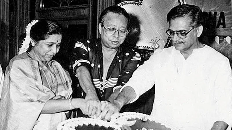 Asha Bhosle, R.D. Burman and Gulzar
