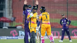 X/@PeshawarZalmi : Babar Azam and Kusal Mendis starred for Peshawar Zalmi, setting up a dominant 118-run win over Quetta Gladiators.