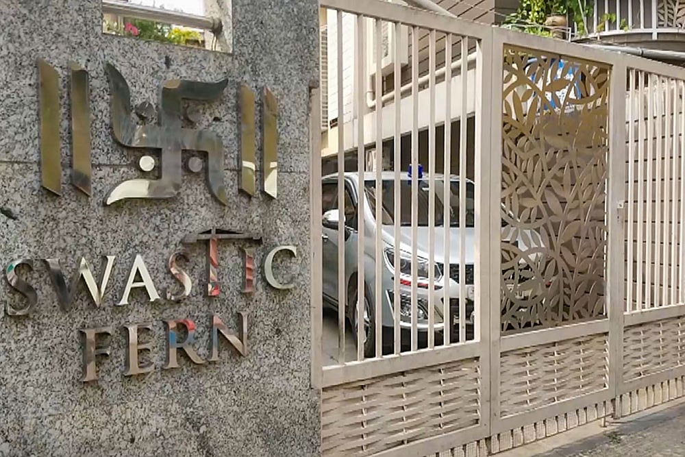 ED raids DCP Shantanu Sinha Biswass residence