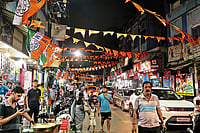 | Photo: Sandipan Chatterjee : Titanic Battle; Bhabanipur has become the battleground for Mamata Banerjee and Suvendu Adhikari