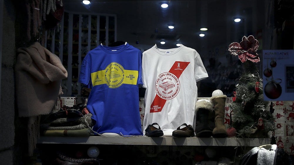 Boca Juniors Vs River Plate: SuperClasico at the Monumental Stadium. - File