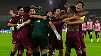 Vissel Kobe 0-0 Al‑Ahli LIVE Score, AFC Champions League: Japanese Side Kick Off Against Defending Champs | Photo: Instagram/visselkobe : Vissel Kobe players celebrate their win against Al Sadd in the AFC Champions League Elite quarter-final on April 16, 2026.