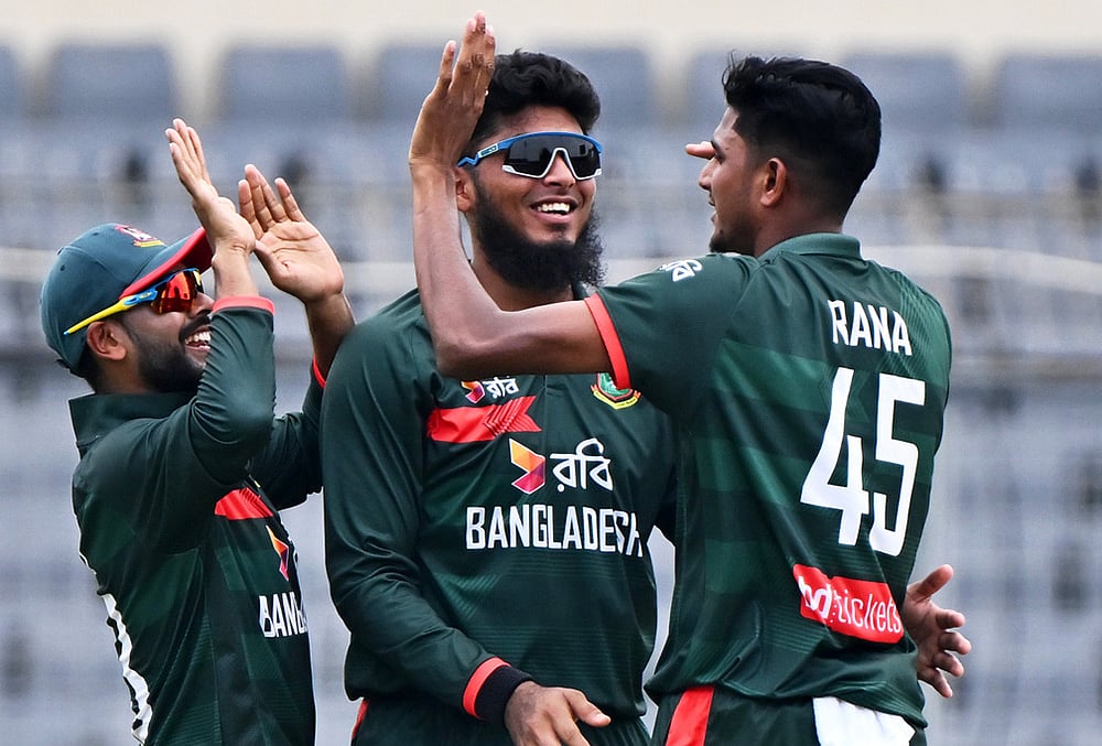 Bangladesh vs New Zealand 2nd ODI cricket-Bangladeshs Nahid Rana