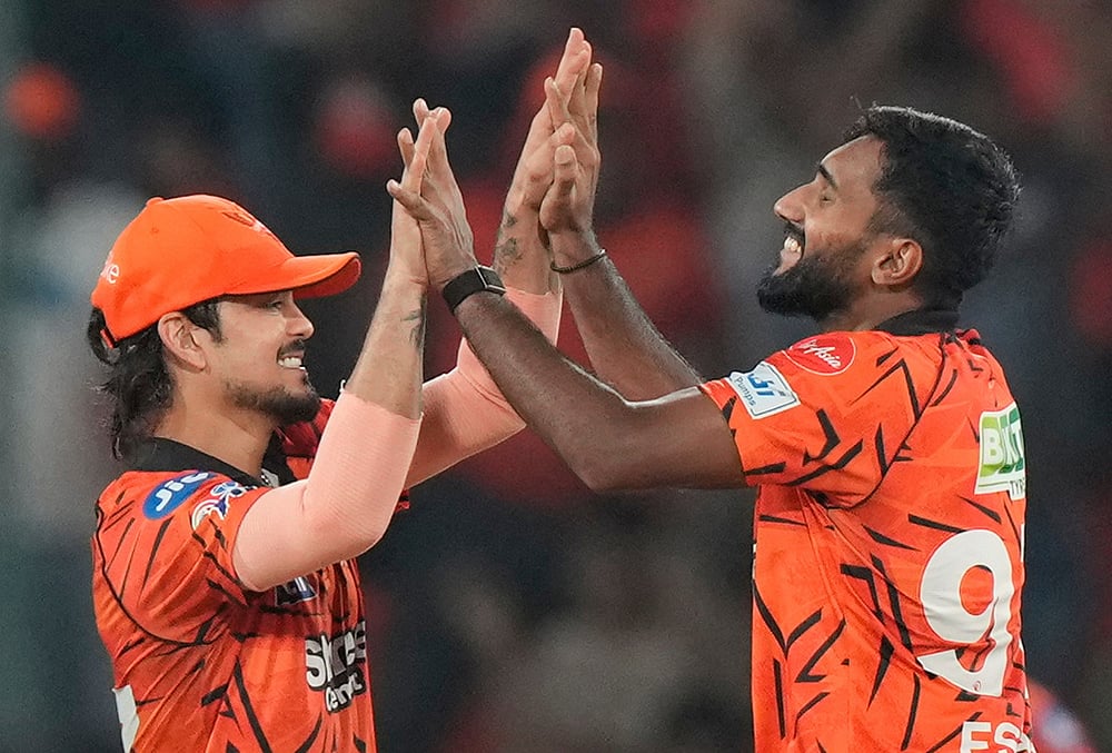 SRH vs DC IPL 2026 match 31 photos-Eshan Malinga