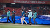 SRH Vs DC, IPL 2026: Check Out Hyderabad's Hourly Weather Forecast For Today's Match | Photo: AP/Mahesh Kumar A. : There is low prediction of rain in Hyderabad today between the match between Sunrisers Hyderabad and Delhi Capitals.