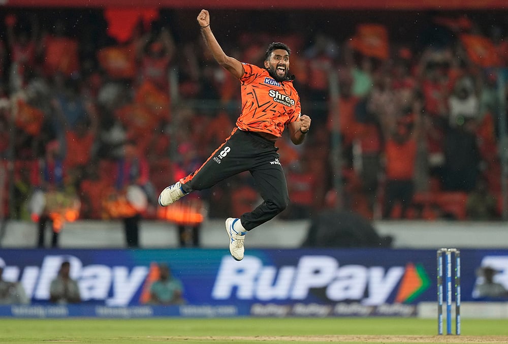 SRH vs DC IPL 2026 match 31 photos-Eshan Malinga
