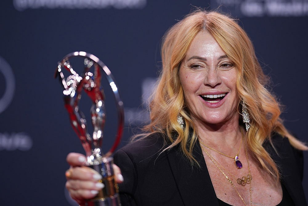 Laureus Awards Nadia Comaneci