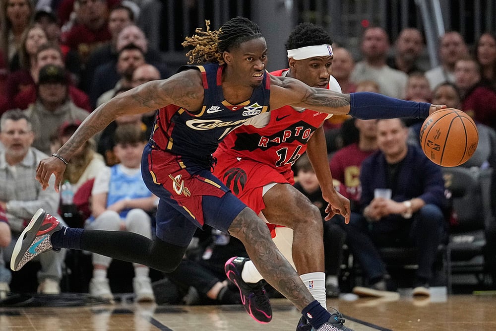 NBA Basketball Game: Toronto Raptors vs Cleveland Cavaliers