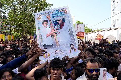 This orchestration extended beyond crowd management into the informal economy that springs up around such events.