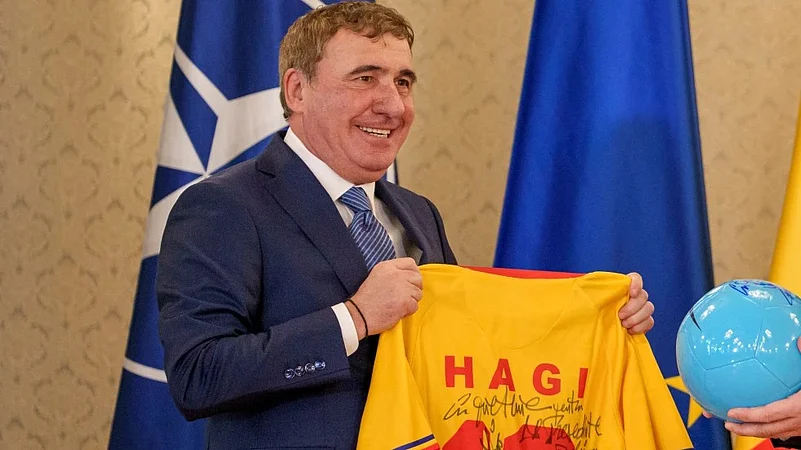 Romania great Gheorghe Hagi