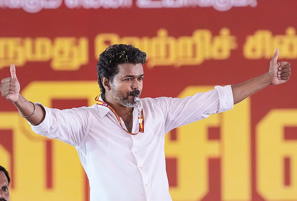 TN polls: TVK leader Vijay Joseph campaigns
