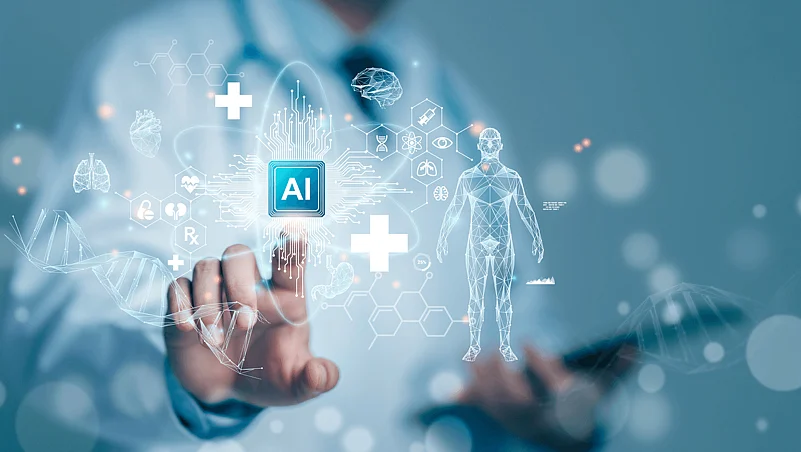 AI for Healthcare infographic
