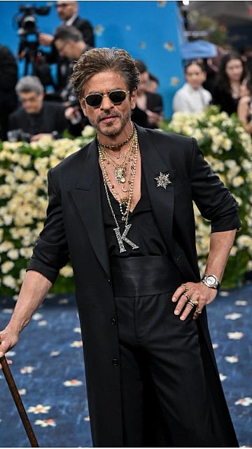 Shah Rukh Khan Met Gala debut 2025