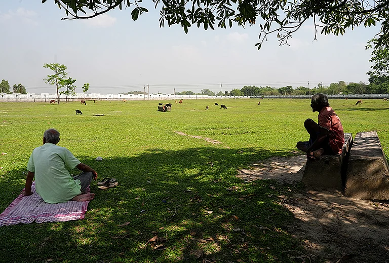 Dakshin Dinajpur University was announced on February 21, 2018. Till now, the university has no permanent building; it is temporarily operating from a B.Ed. college in Balurghat. - | Photo: Sandipan Chatterjee/OULTLOOK