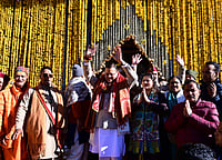 CM Dhami at Shri Kedarnath Dham