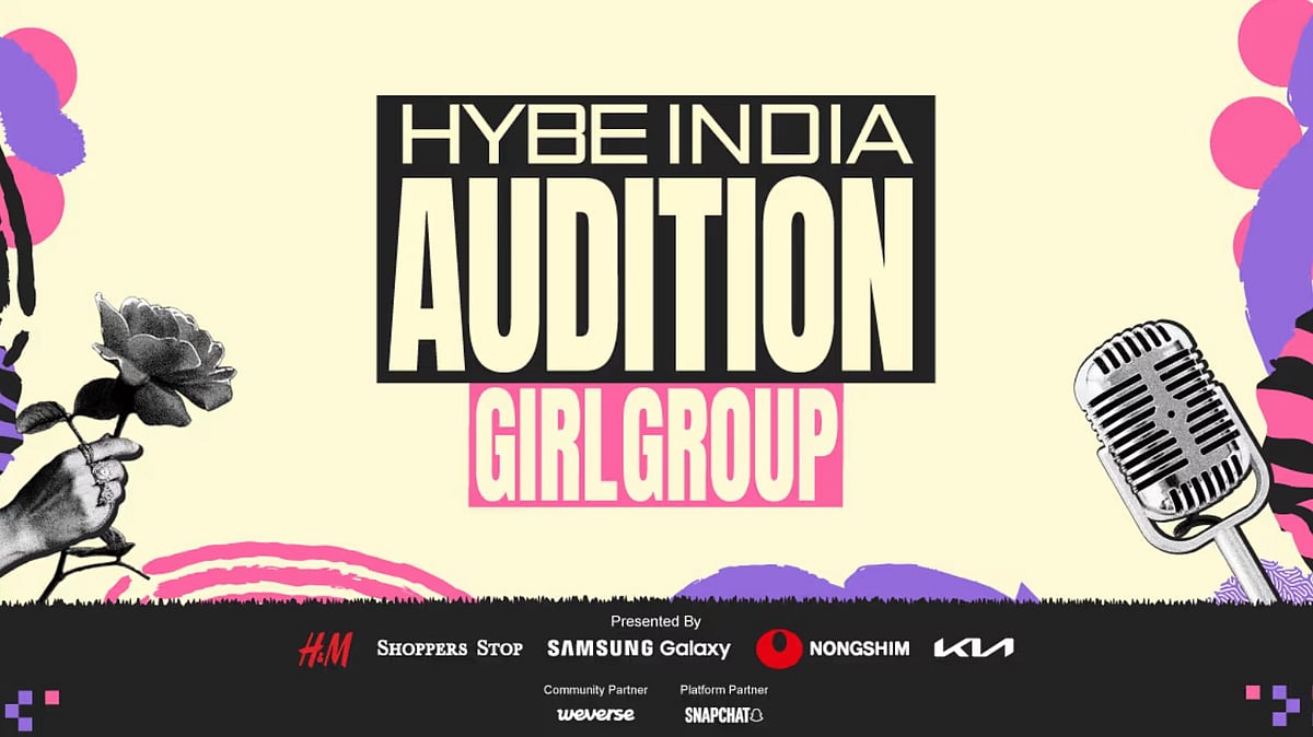 HYBE India Partners With Samsung India For Nationwide Talent Hunt - Instgarm