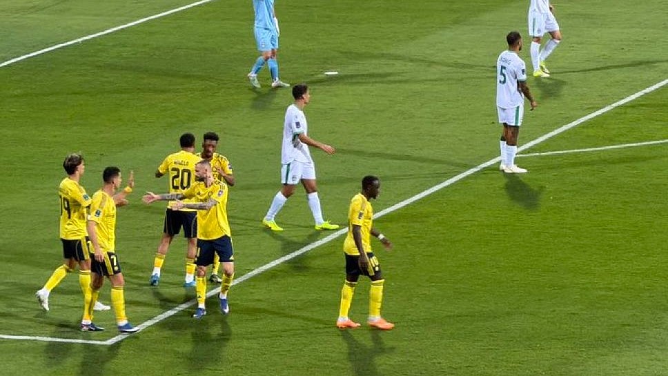 Angelo Gabriel strikes to get Al-Nassr ahead by 2-1 against Al-Ahli in AFC Champions League Two semifinal. - X/Al Nassr Zone