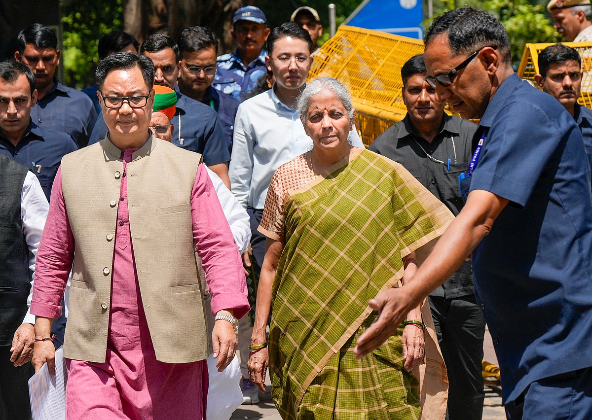 The delegation, which included Union ministers Kiren Rijiju and Arjun Ram Meghwal along with BJP national general secretary Arun Singh, urged the poll panel to intervene and take what it called strict measures.  - PTI