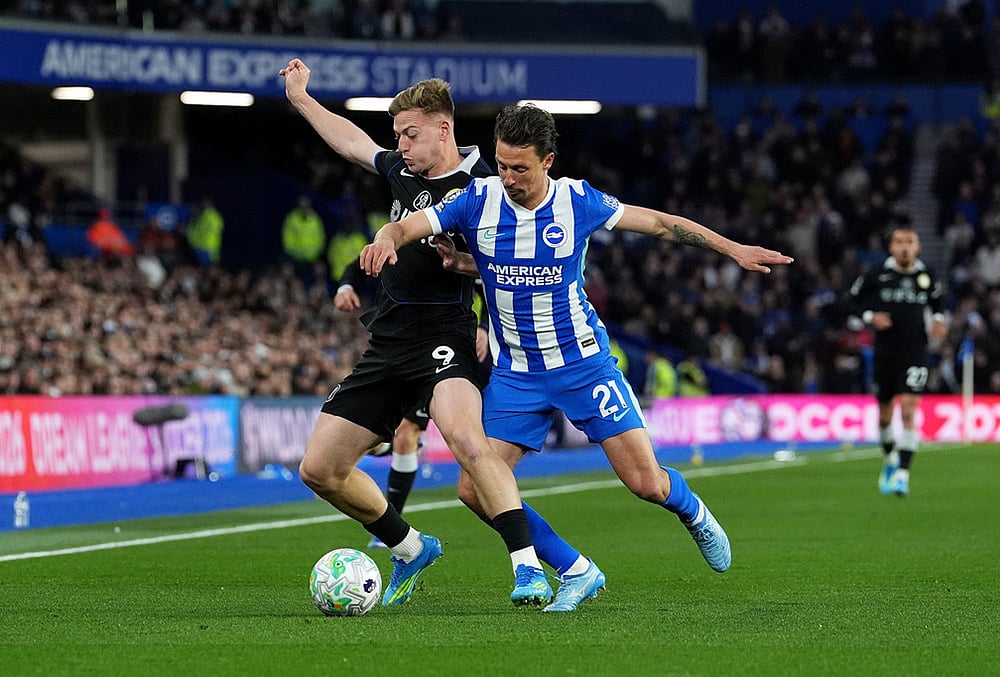 Brighton vs Chelsea Premier League soccer- Liam Delap