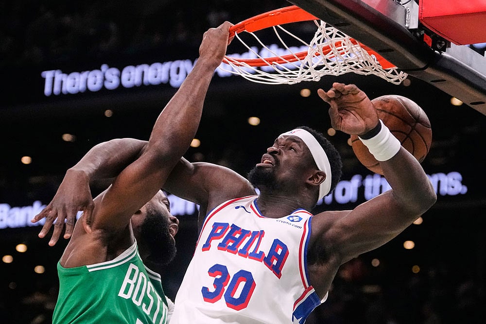 NBA Basketball: Boston Celtics vs Philadelphia 76ers