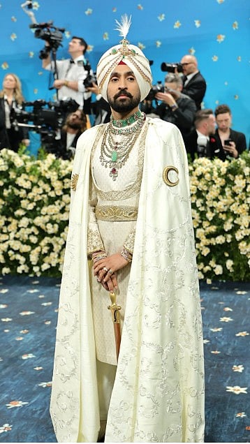 Diljit Dosanjh's Met Gala debut 2025
