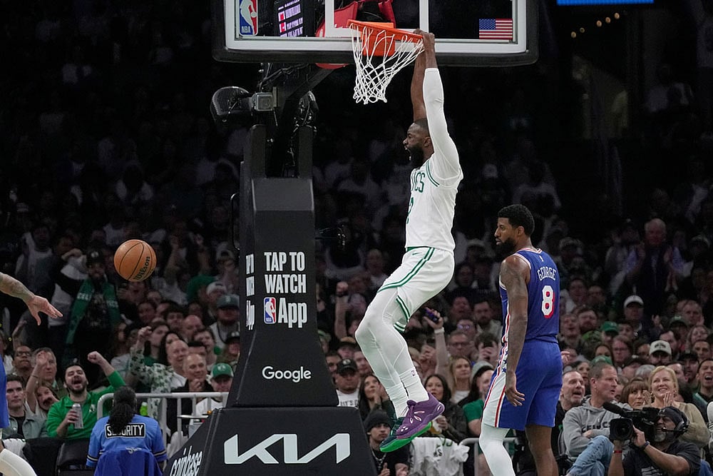 NBA Basketball Game: Philadelphia 76ers vs Boston Celtics