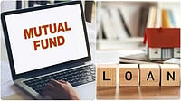 Loan Against Mutual Funds: Interest Rates You Should Know Before Borrowing Laptop showing mutual fund and loan blocks