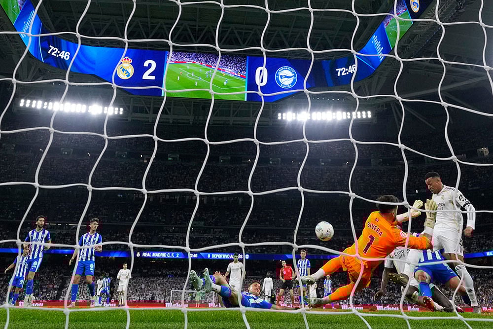 Spain La Liga Soccer Match: Alaves vs Real Madrid