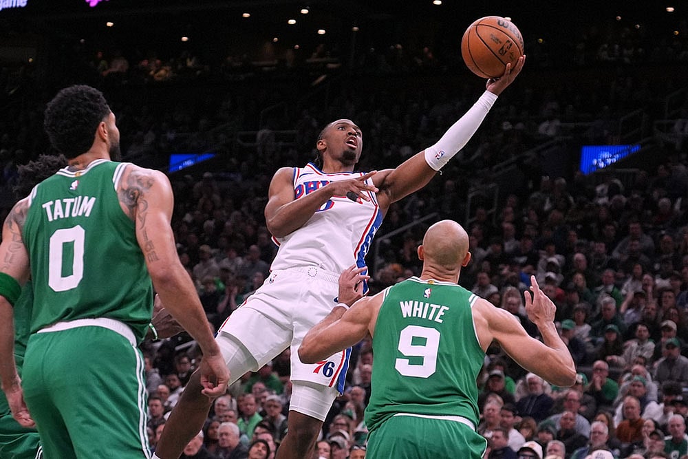 Basketball: Philadelphia 76ers vs Boston Celtics