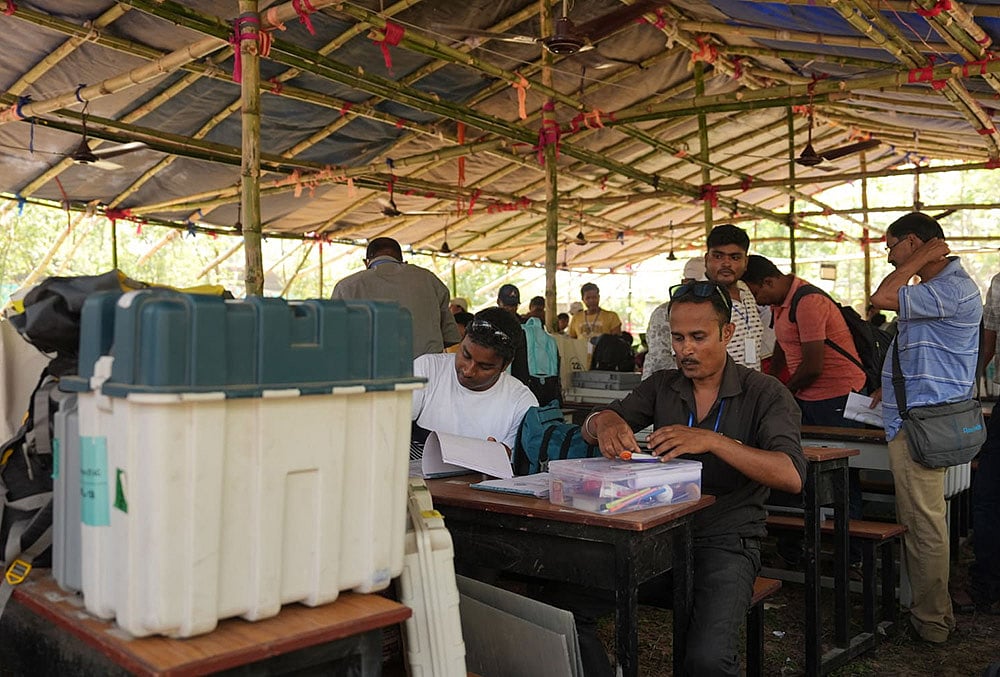 Jhargram rural booth preparations