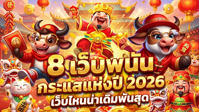 8 เว็บไซต์การพนันยอดนิยม