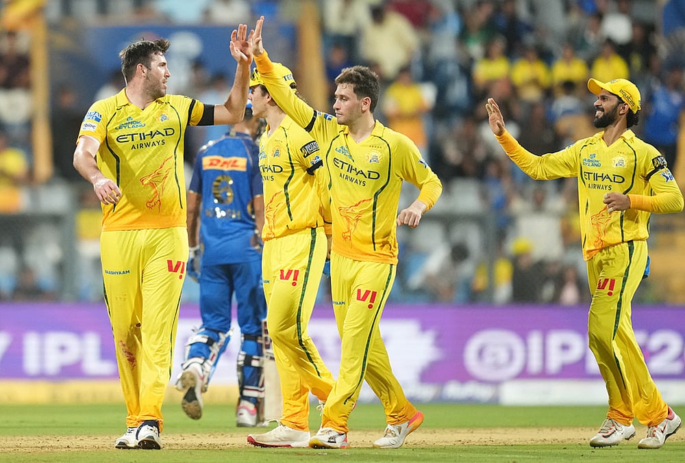 MI Vs CSK IPL 2026 Match 33 photo-Jamie Overton