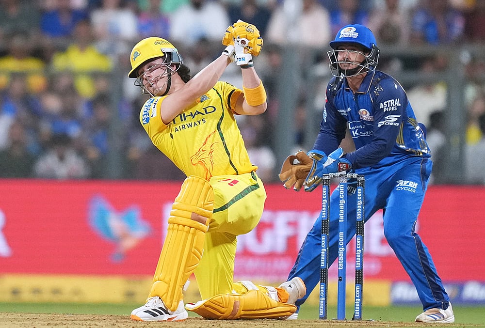 MI Vs CSK IPL 2026 Match 33 photo-Dewald Brevis
