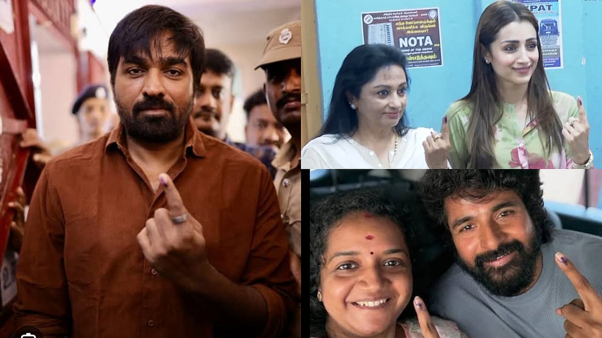 Celebs vote at Tamil Nadu Assembly Elections 2026 - X, Instagram