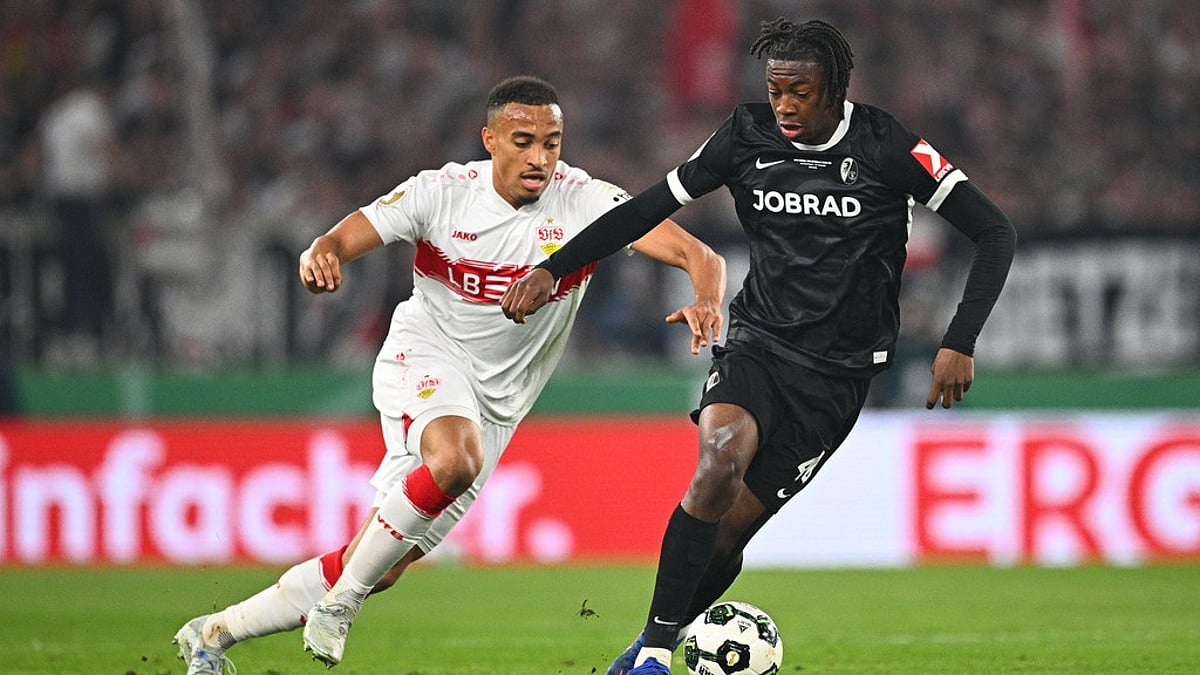 VfB Stuttgart Vs SC Freiburg Live Score DFB-Pokal 2025-26 semifinal german cup updates highlights