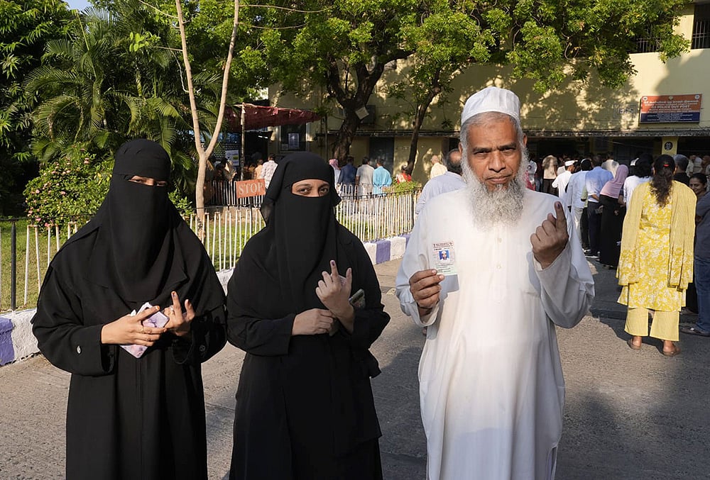 Inked finger India election