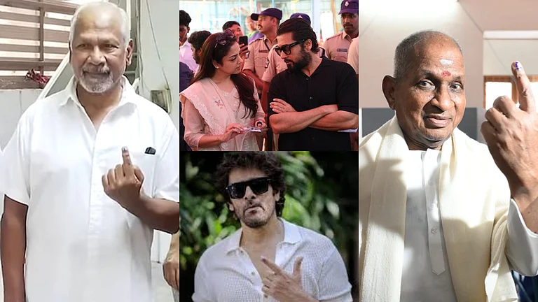 Kollywood stars cast their votes at Tamil Nadu State Elections 2026 - X