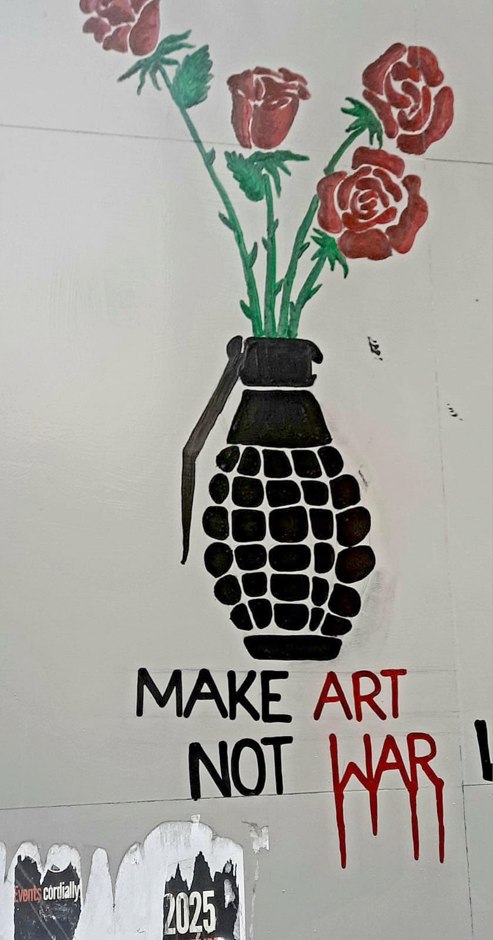 Kolkata campus graffiti
