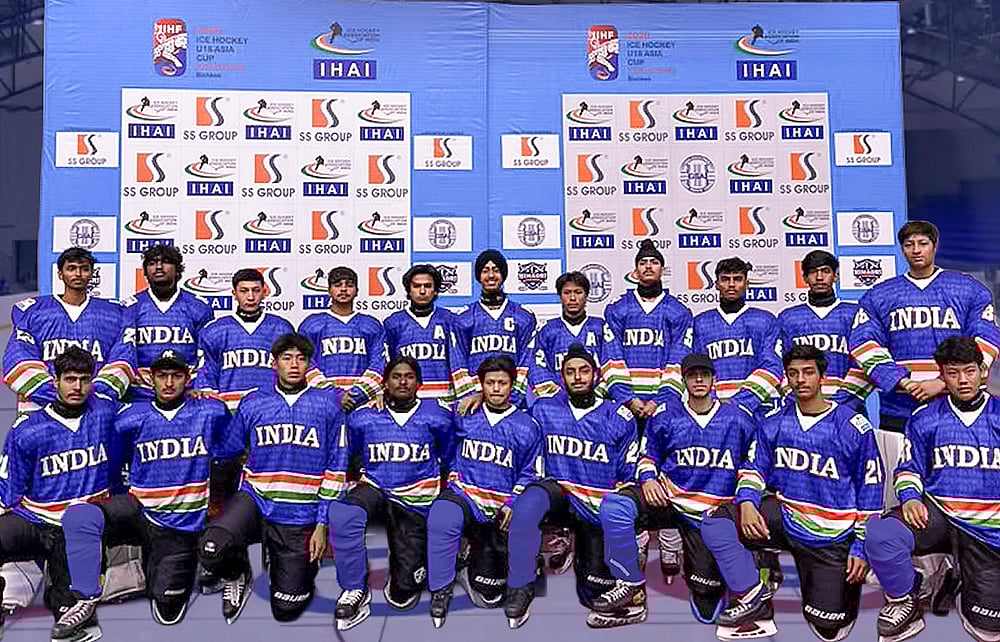 Indian U18 ice hockey team set to compete in Asia Cup