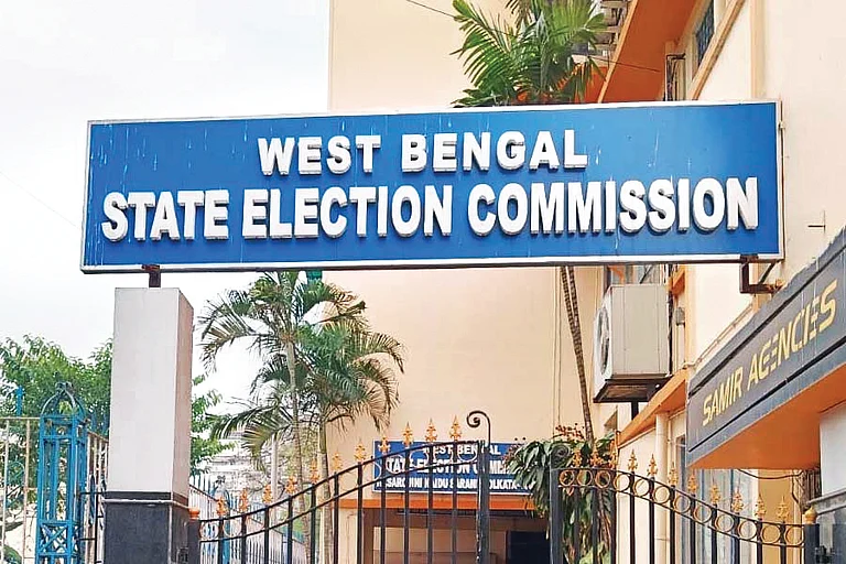 The Election Commission ordered the suspension of the officer-in-charge (OC) of the Hingalganj police station - PTI