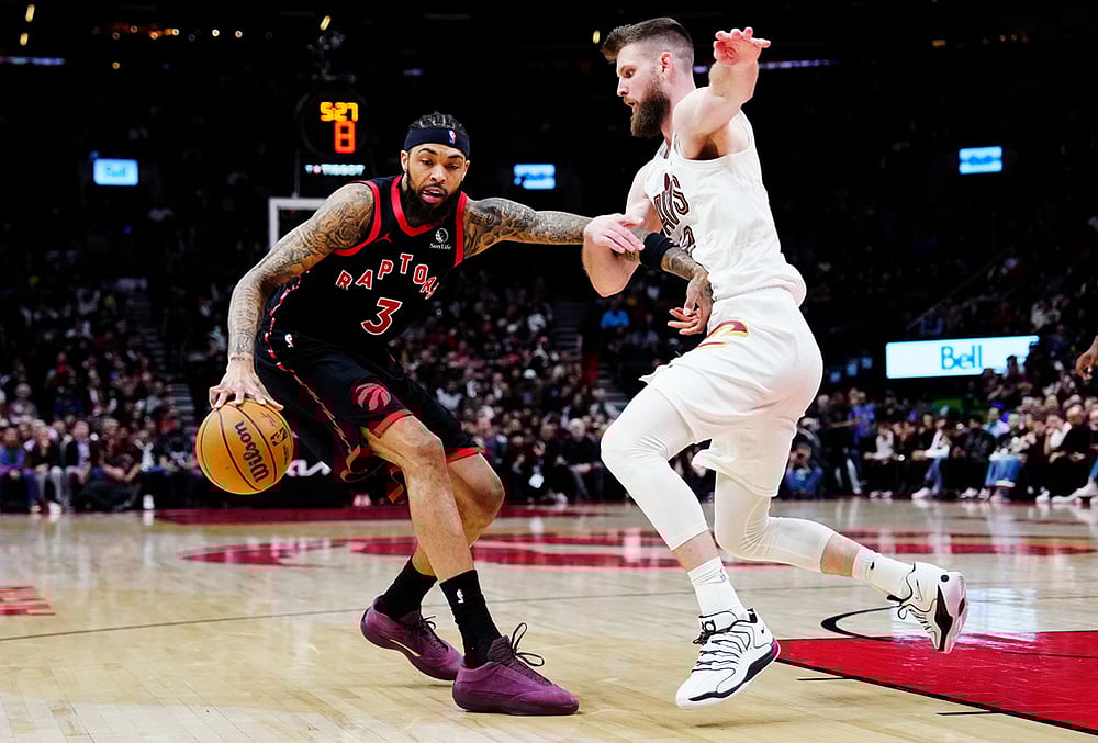 Raptors vs Cavaliers NBA 2026 Playoffs game 3 photo-Brandon Ingram