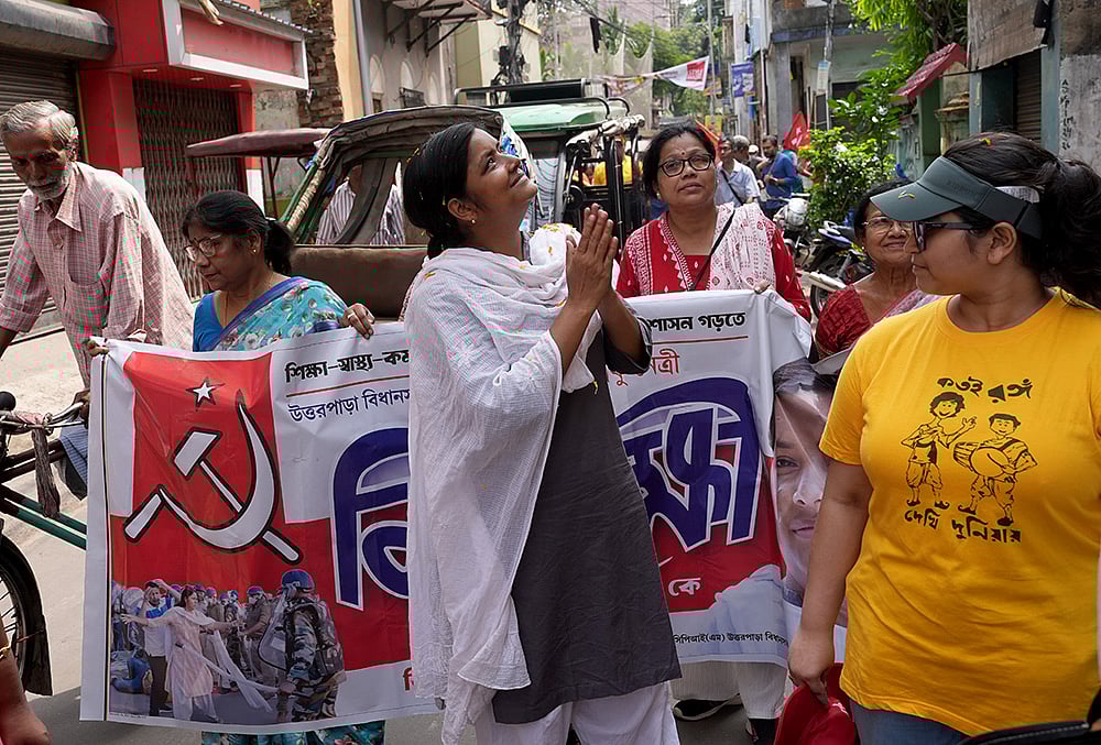 CPI(M)s candidate in Uttarpara, Minakshi Mukherjee