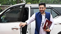 From Critic to Convert: Raghav Chadha Leads Dramatic Rajya Sabha Defection To BJP Imago/ANI news : Raghav Chadha