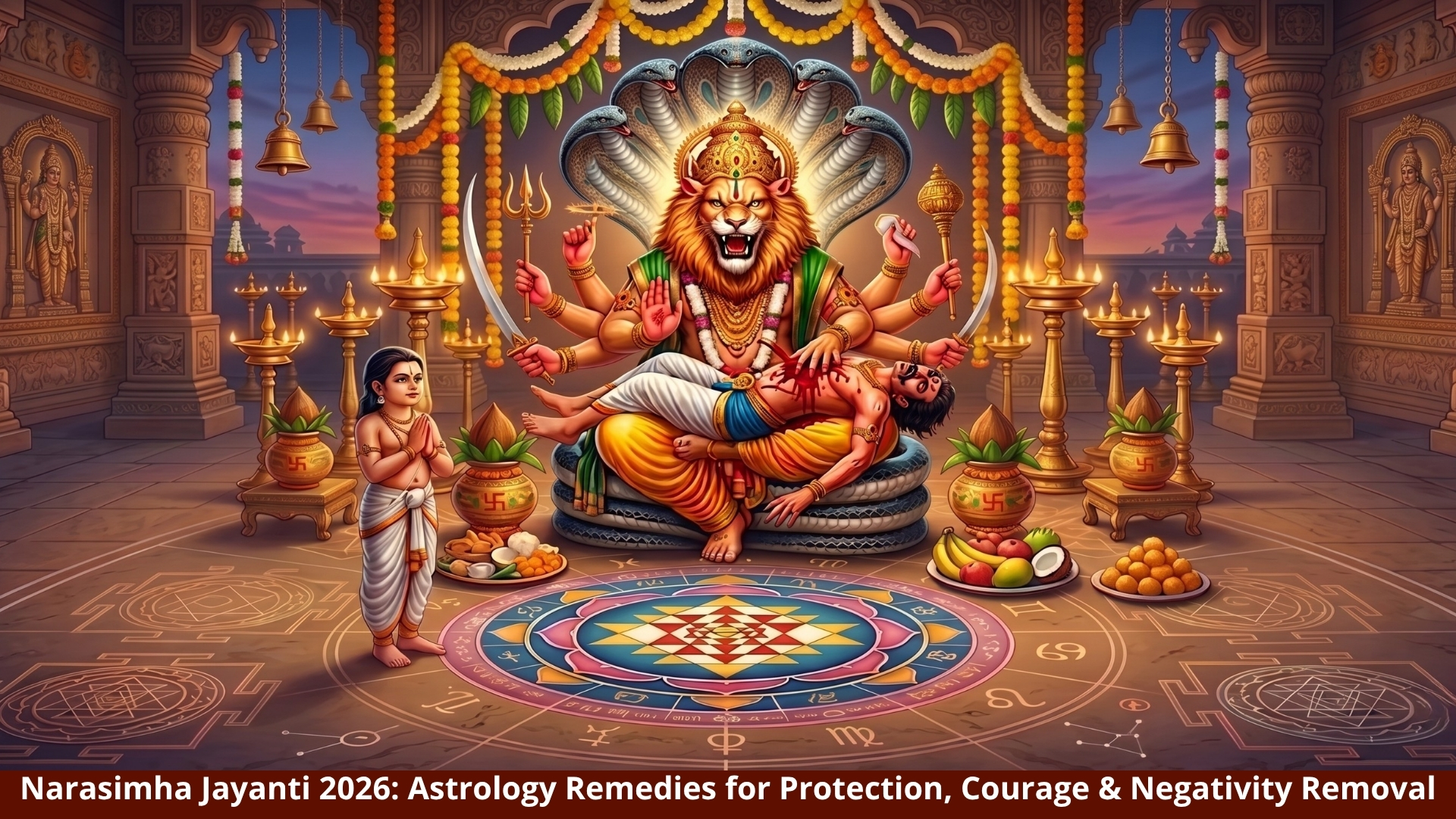 Narasimha Jayanti 2026: Astrology Remedies For Protection, Courage & Negativity - null